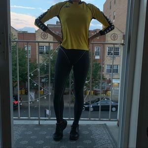 Yellow Kappa long sleeve shirt